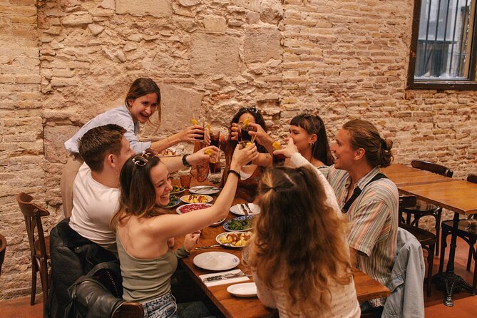 Barcelona Tipsy Tapas Guided Food Tour With Dinner - Meeting and End Points