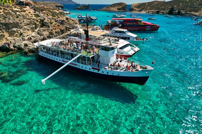 Comino, the BLUE LAGOON & Caves CRUISE - Highlights of the Cruise