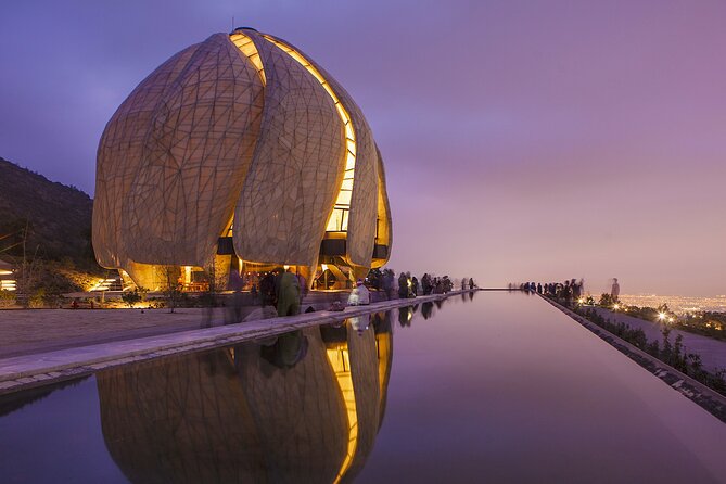 From Santiago: Bahai Temple and Cousiño Macul Vineyard - Visiting the Baháí Temple