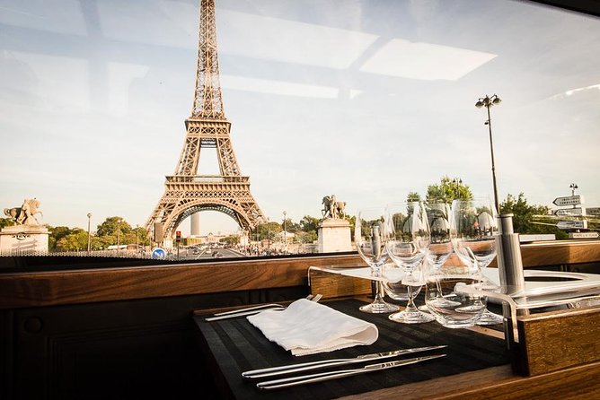 Paris Bustronome Gourmet Sightseeing Dinner on a Panoramic Bus - Dining on the Panoramic Bus