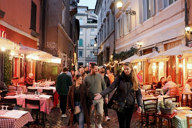 Rome Food Tour: Hidden Gems of Trastevere With Dinner & Wine - Beverages Included