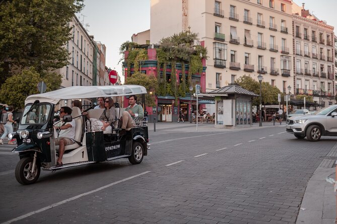 Tour of Historic Madrid in Private Eco Tuk Tuk - Tour Logistics and Capacities