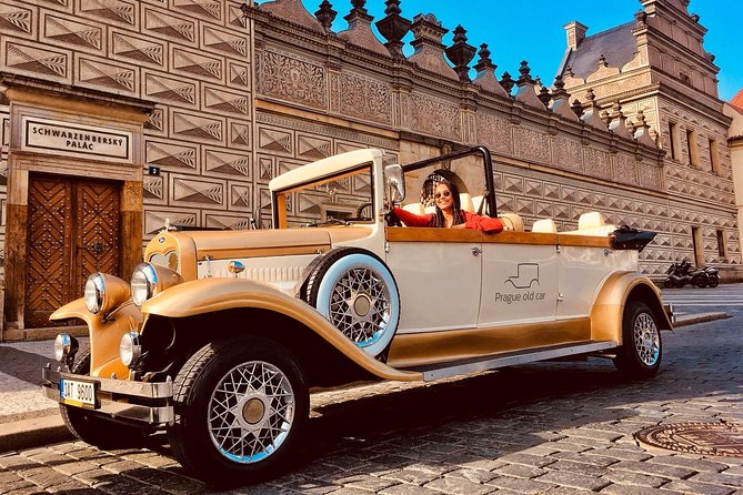 1,5 Hour Oldtimer Convertible Prague Sightseeing Tour - Pickup and Drop-off