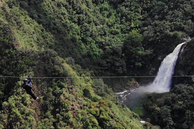 Epic Zipline and Giant Waterfall Private Tour From Medellin - Stunning Mountain Landscapes