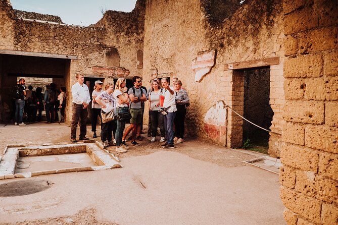Herculaneum Small Group Tour and Ticket With an Archaeologist - Insights Into Ancient Roman Life