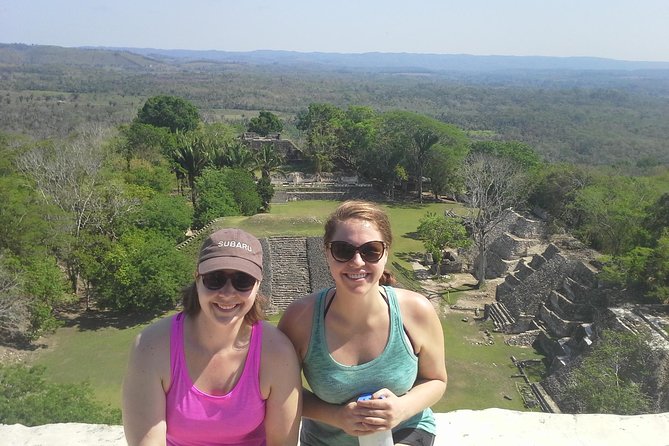 Xunantunich Horseback Riding Tour - Climbing the El Castillo Pyramid at Xunantunich