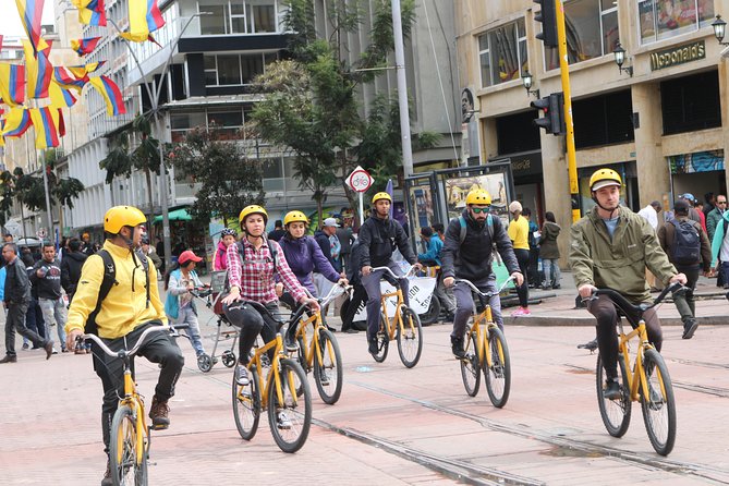Bike Tour in La Candelaria Bogotá - Biking Along Seventh Avenue and Independence Park