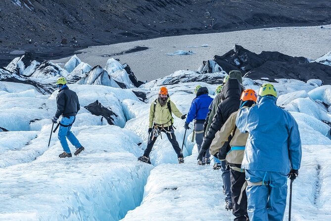 Glacier Hike W. Photos, South Coast Waterfalls & Black Sand Beach - Reynisfjara Black Sand Beach