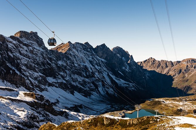 Mt Titlis Cable Car From Engelberg With Ice Flyer - Glacier Cave and Ice Flyer Chair Lift