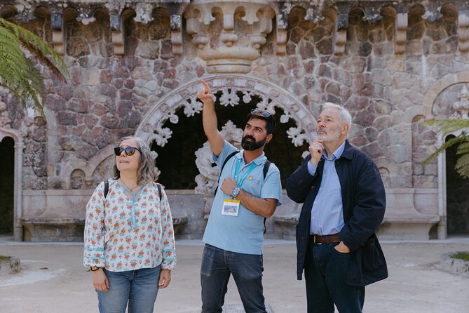 Sintra, Regaleira and Pena Palace Guided Tour From Lisbon - Visiting the Colorful Pena Palace