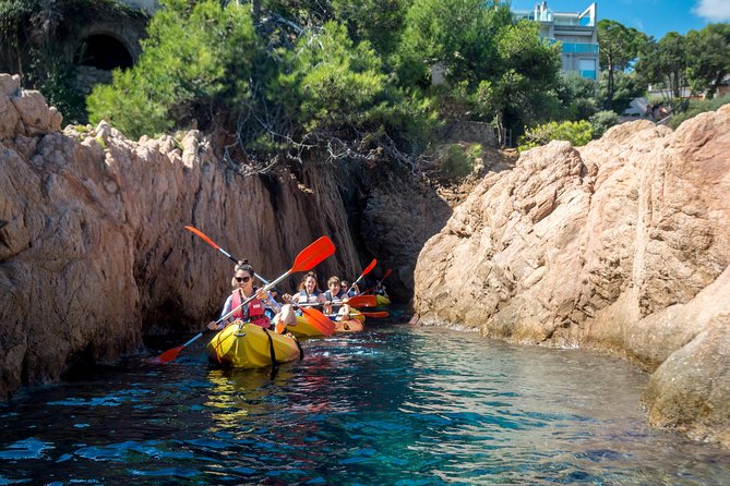 Costa Brava Kayaking and Snorkeling Small Group Tour With Lunch - Snorkeling in the Crystal-Clear Waters