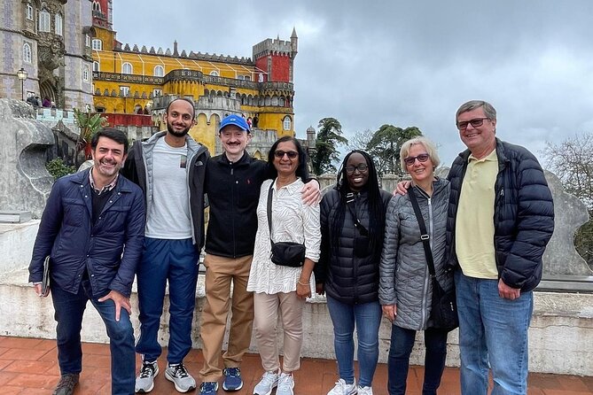 Lisbon to Sintra, Pena Palace, Regaleira, Roca, Cascais, Day Tour - Visiting Pena Palace