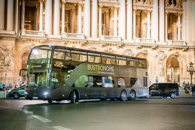 Paris Bustronome Gourmet Sightseeing Dinner on a Panoramic Bus - Tour Logistics and Accessibility