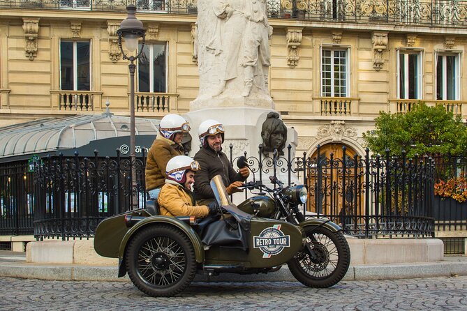 Paris Private Flexible Duration Guided Tour on a Vintage Sidecar - Customer Reviews