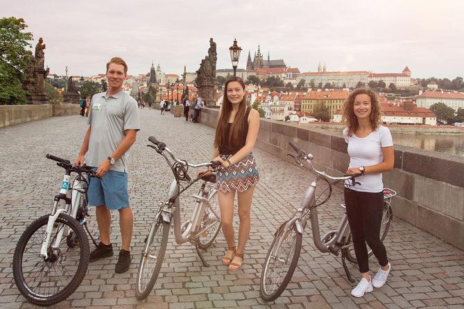 Prague E-Bike Guided Tour With Small Group or Private Option - Included Amenities and Extras
