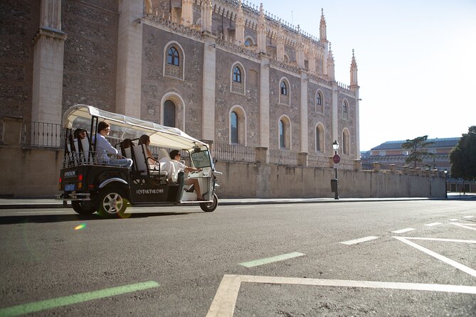 Welcome Tour to Madrid in Private Eco Tuk Tuk - Group Size