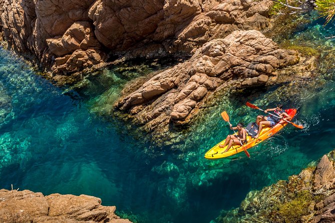 Costa Brava Kayaking and Snorkeling Small Group Tour With Lunch - Kayaking Adventures and Cliff Jumping