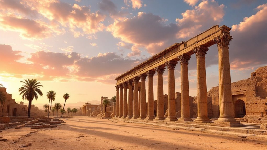 ancient roman desert oasis