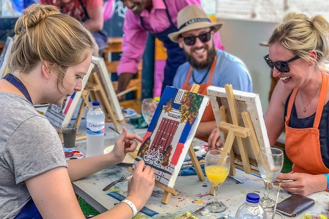 Brunch and Paint in a Secret Rooftop - Key Points