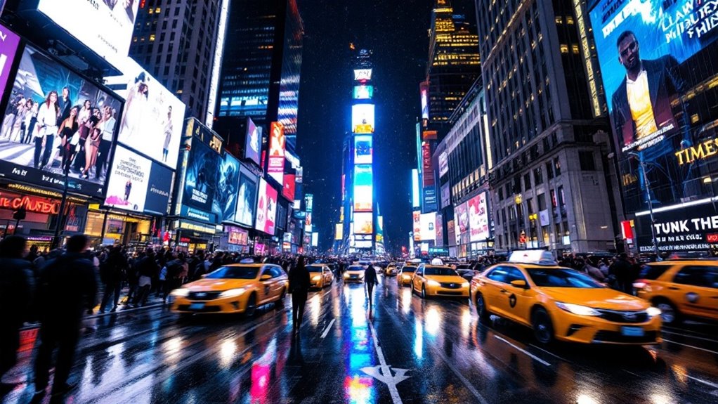 midnight digital art display