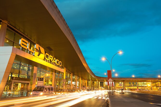 Private Arrival or Departure Transfer: El Dorado Airport - Key Points