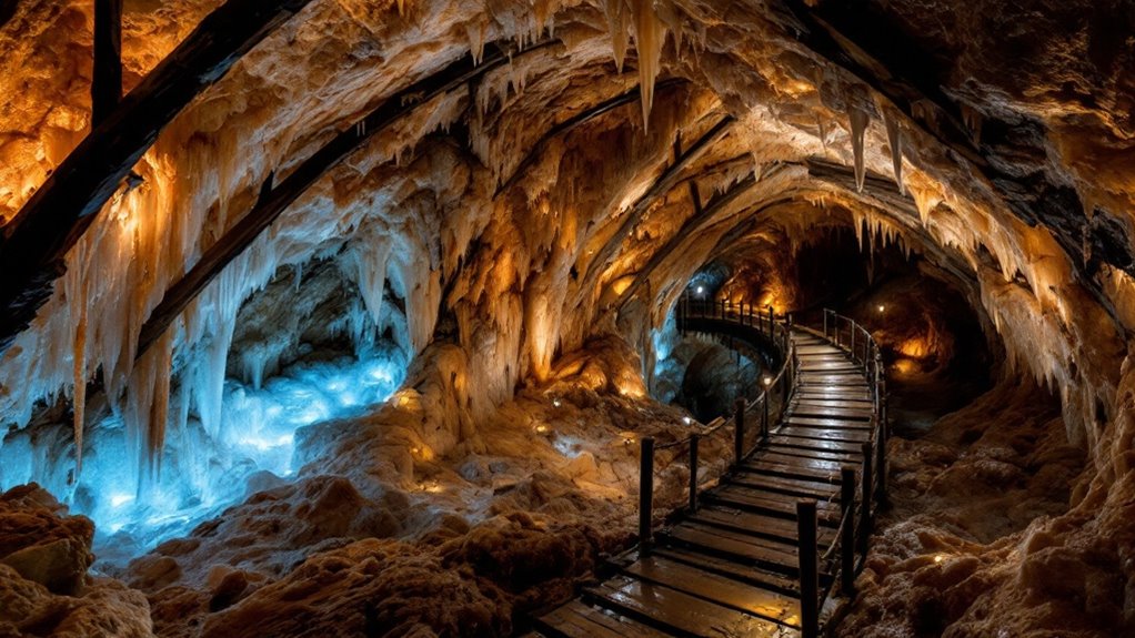 salt mine exploration journey