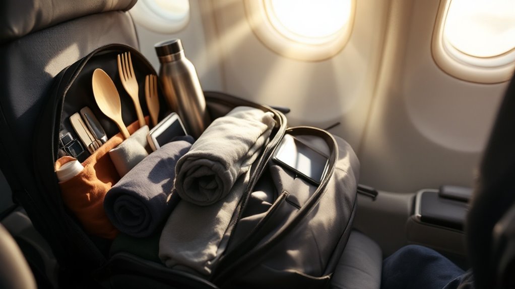 sustainable packing and travel