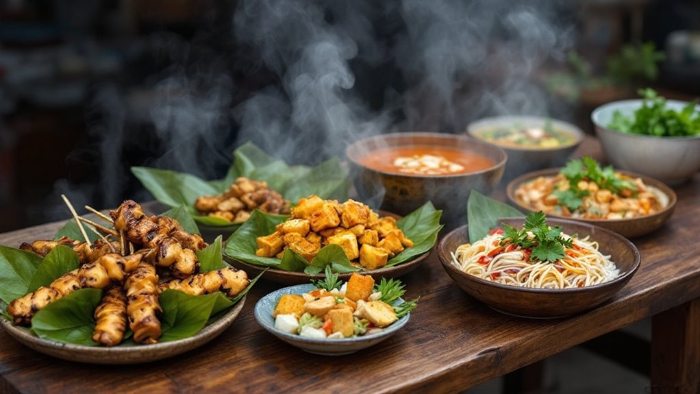 vegetarian street food delights