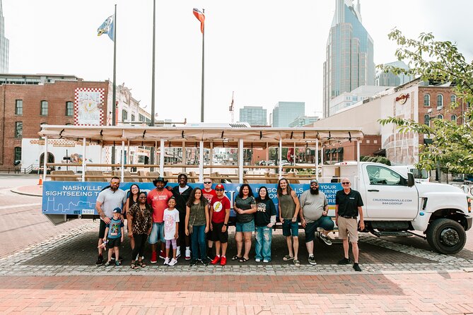 Cruzzin Nashville Narrated Sightseeing Tour by Open-Air Vehicle - Unique Open-Air Vehicle Experience