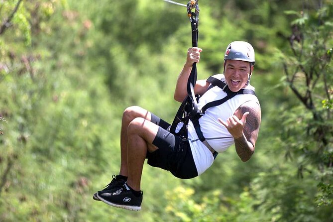 1-Hour 3 Zipline Tour at Coral Crater - What to Expect