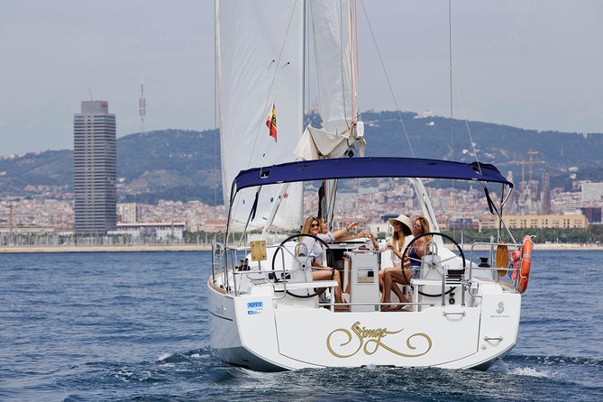Active 2-Hour Sailing Tour in Barcelona With Open Bar & Snacks - Inclusions and Amenities