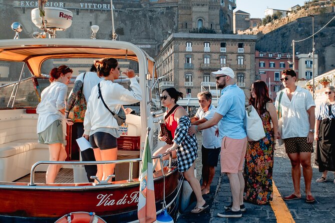 Amalfi Coast Small Group Boat Day Tour From Sorrento - Inclusions and Meeting Details