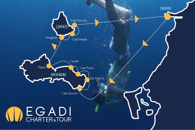 Boat Tour to Egadi Favignana and Levanzo Islands From Trapani - Inclusions and Meeting Details