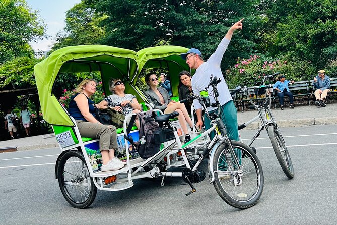 Central Park Pedicab Guided Tours - Tour Features