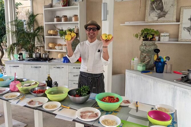 Cooking Class With Seaview & Taorminas Market With Chef Mimmo - Culinary Highlights of the Experience