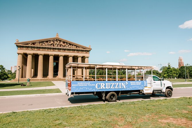 Cruzzin Nashville Narrated Sightseeing Tour by Open-Air Vehicle - Live Commentary and Insider Knowledge