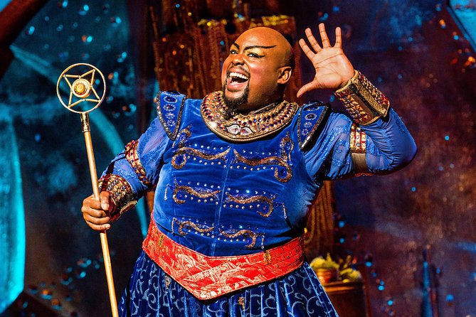 Disneys Aladdin on Broadway Ticket - Vibrant Set and Tony Award-Winning Music