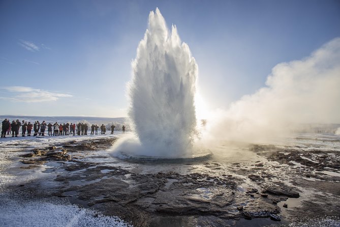 From Reykjavik- Golden Circle, Bruarfoss & Kerid Volcano Crater - Pick-up and Meeting Location