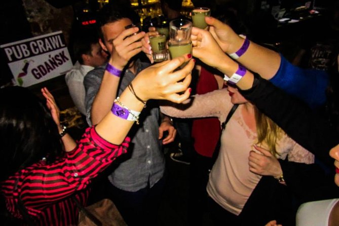 Gdansk Pub Crawl With Free Drinks - Meeting and Booking Information