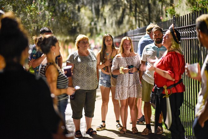Haunted Savannah Booze and Boos Ghost Walking Tour - Meeting and Pickup