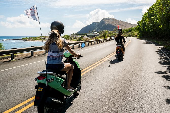 Hawaiian Style Moped Rental for the Day - Exploring Oahus Landmarks With Moped Rentals