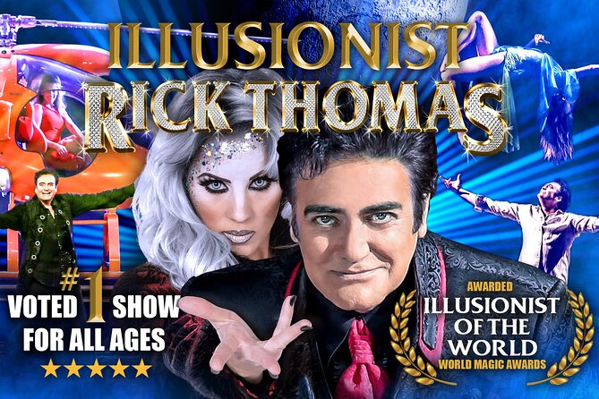 Illusionist Rick Thomas - Mansion of Dreams - Captivating Illusions and Audience Interaction