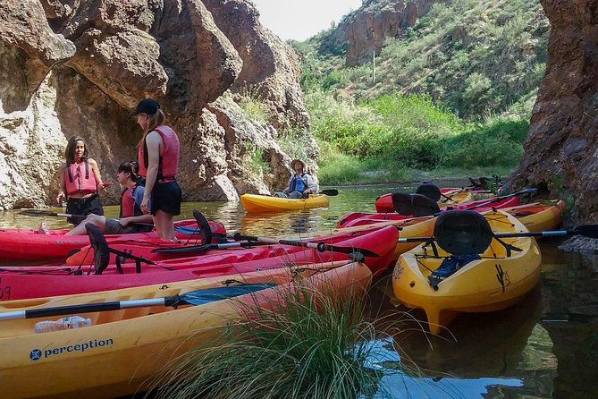 Kayaking 2 Hr Canyon & Cliffside on Saguaro Lake - Booking and Logistics