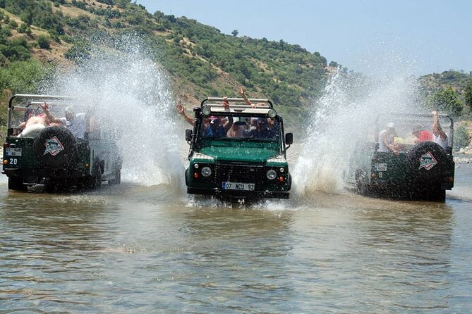 Marmaris Jeep Safari Tour With Waterfall and Water Fights - Inclusion and Exclusion