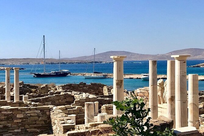Mykonos Sail Cruise to Rhenia, Guided Tour of Delos, Lunch&Drinks - Embarkation and Pickup Information