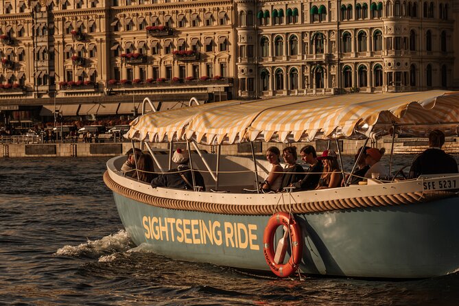 Open Electric Boat Ride in Stockholm - Sightseeing Highlights