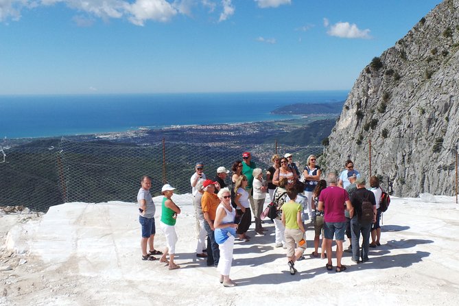 PRIVATE Tour in Carrara Marble Quarries With 4x4 Vehicles - Delicacy Sampling: Lardo Di Colonnata