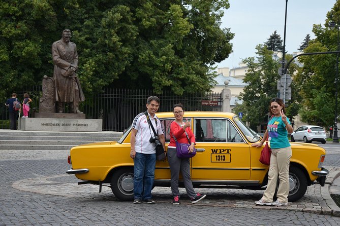 Private Tour: Warsaw City Sightseeing by Retro Fiat - Attractions and Stops