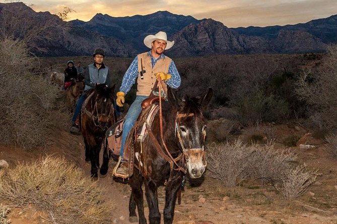 Red Rock Canyon Sunset Horseback Ride and Barbeque Dinner - Inclusions and Transportation