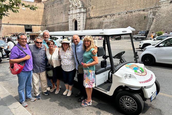 Rome Private 4 Hours Golf Cart Tours With Hotel Pickup - Tour Experience and Highlights